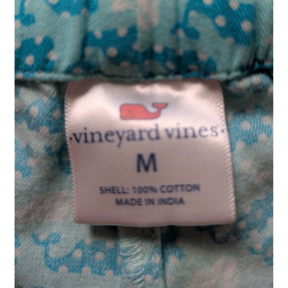 Vineyard Vines Size M Flannel Pajama Pants Whale Sleepwear Lounge Preppy EUC - Picture 7 of 10